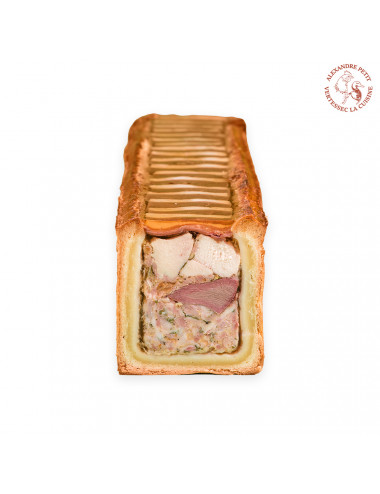 Pâté en croute au foie gras...